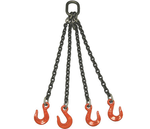 Lifting Chain Sling with Master Link G80 Clevis Hook