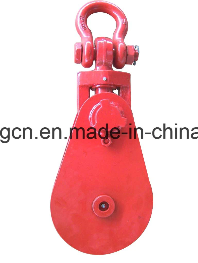 Heavy Lifting Pully with Shackle and Hook