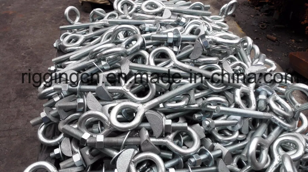 Forged Us Type Long Eye Bolt Eye Screw G277 Large Eye Bolt