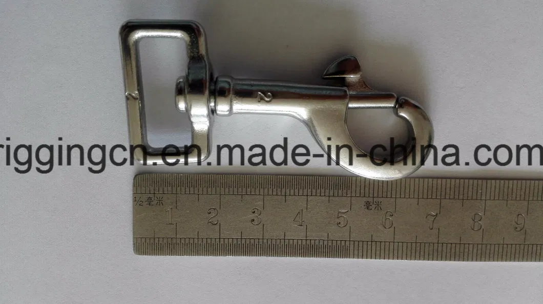 Stainless Steel Fixed Spring Hook for Tent Reinforced