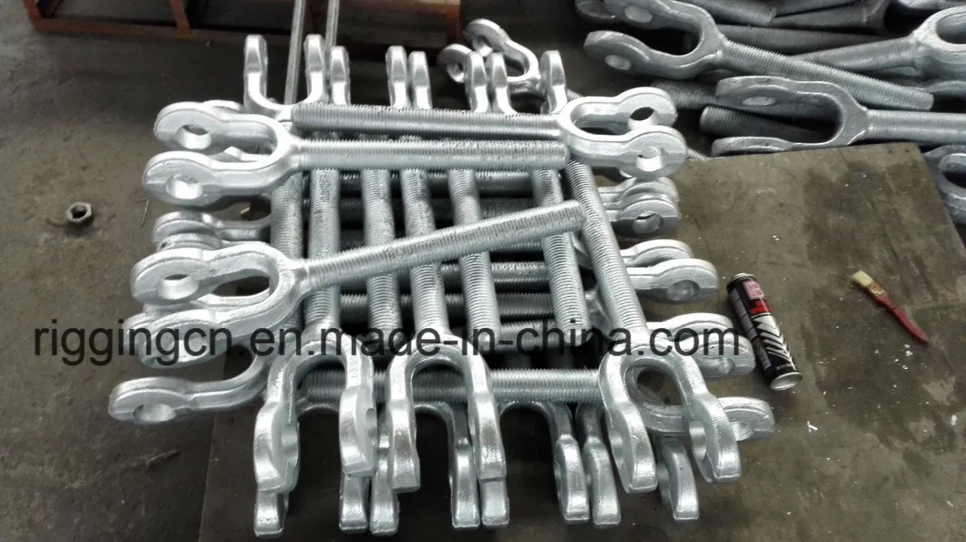 High Quality Hot Sale Us Type Hot Forged HDG Wire Rope Lifting Turnbuckle Jaw /Eye/Hook/Stub