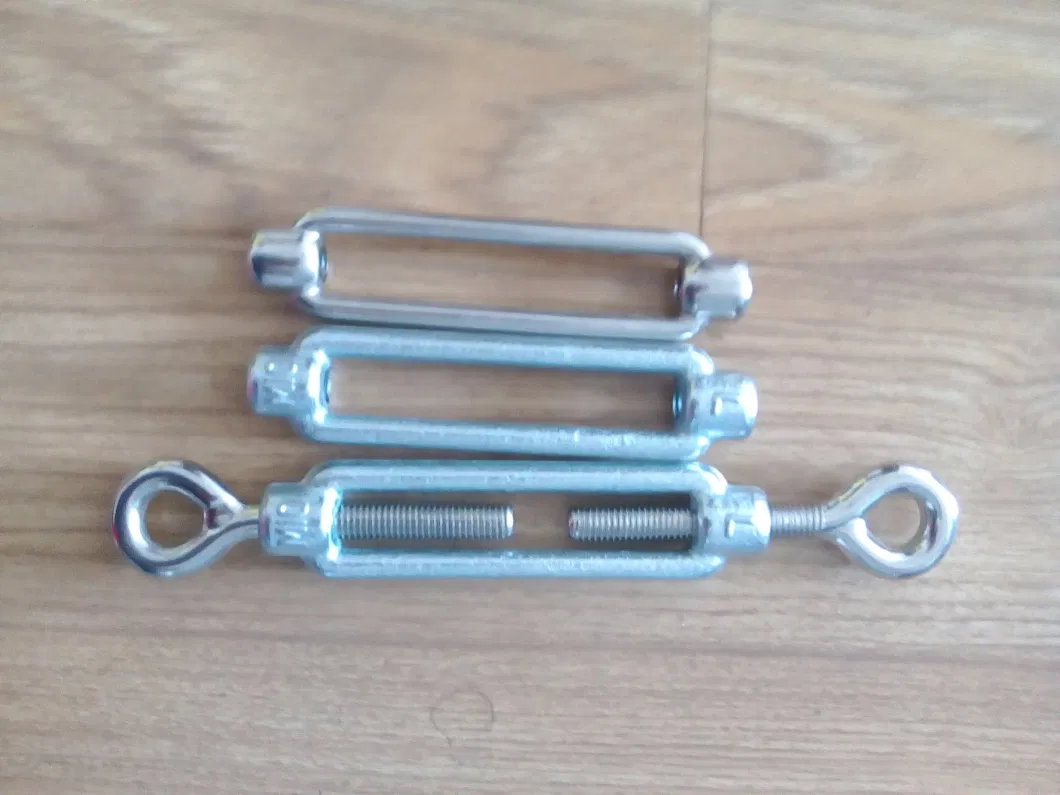 DIN 1480 Turnbuckle with Eye Hook Galvanized Casting Malleable