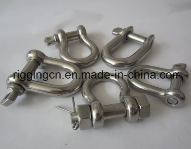 Screw Pin Us Type Steel Drop Forged D Shackle G210
