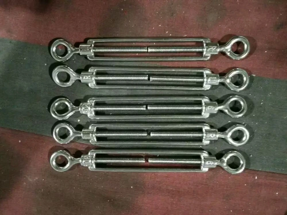 Turnbuckle Stainless Steel European Type Open Body Turnbuckle for Lifting