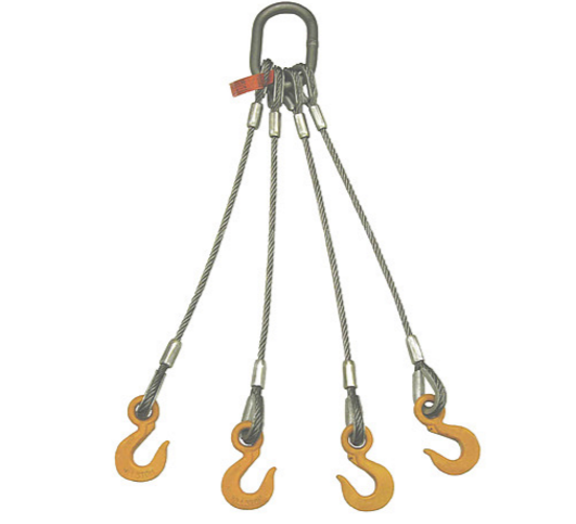 Lifting Chain Sling with Master Link G80 Clevis Hook