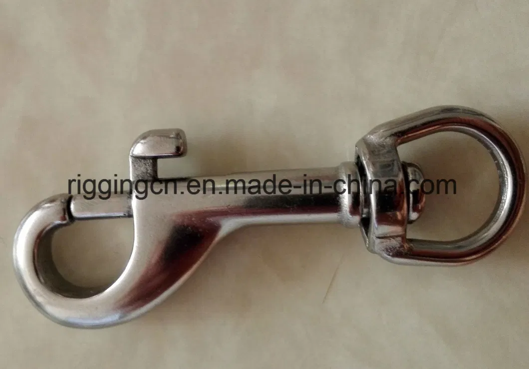 Single Head Key Snap Swivel Hook in Ss316
