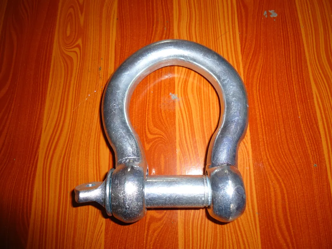 Galvanized EU Type Bow Screw Shackle