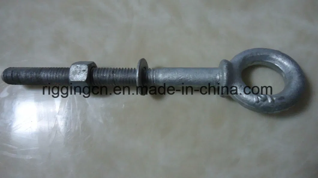 Us Forged Wooden Screw Long Eye Bolt G275
