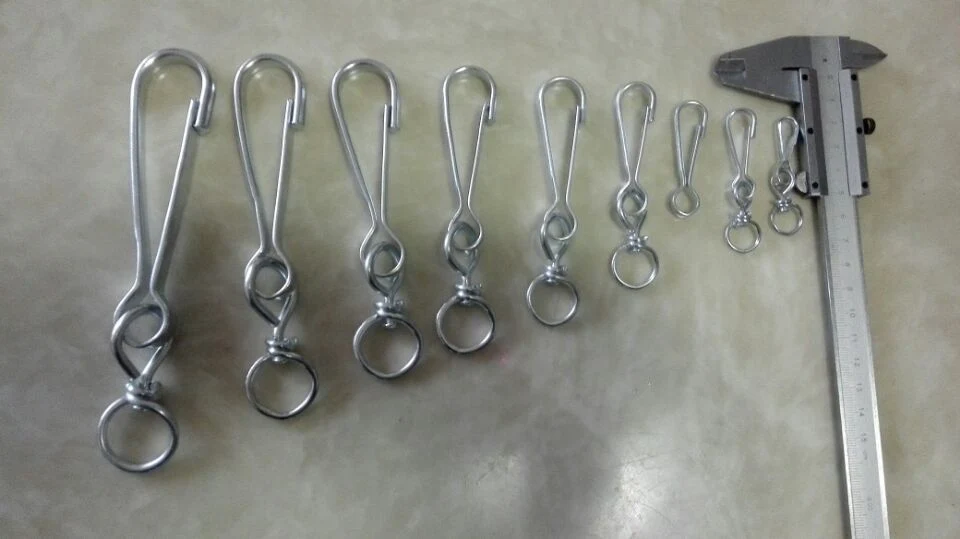 Simplex Nickle Plated Snap Hook DIN4293 Without Tail