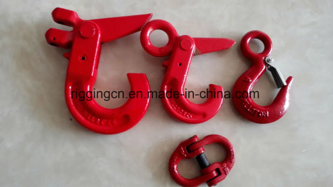 G80 safety Self Lock Clevis Hook for Chain Lifting