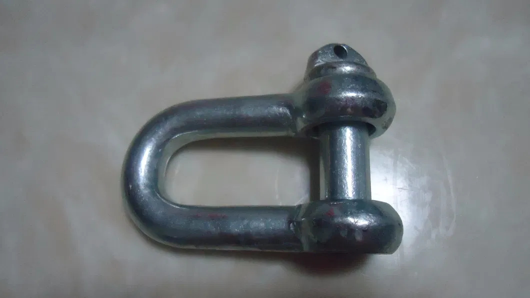 Galvanized EU Type Bow Screw Shackle