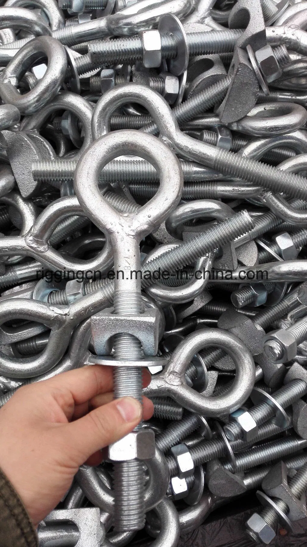 Forged Us Type Long Eye Bolt Eye Screw G277 Large Eye Bolt