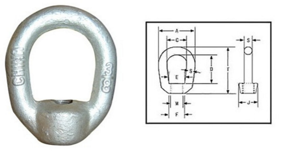 G400 Eye Nut for Lifting Swivel G402