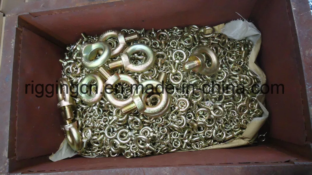 Yellow Zinc Plate JIS Eye Nut JIS 1169 1168