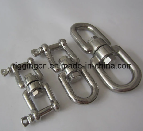 Double Eye Nut 402 Swivel in Stainless Steel for Yacht