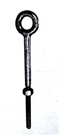 Long Screw Eye Bolt G291 with Regular Nut HDG