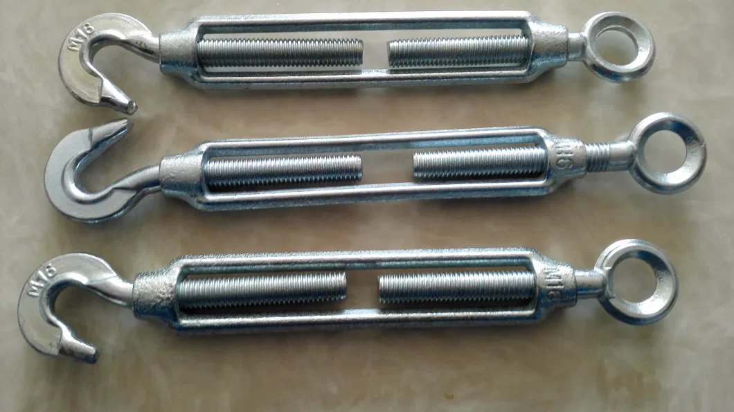 Galvanized Turnbuckle Malleable Commerial Type with Hook&Eye